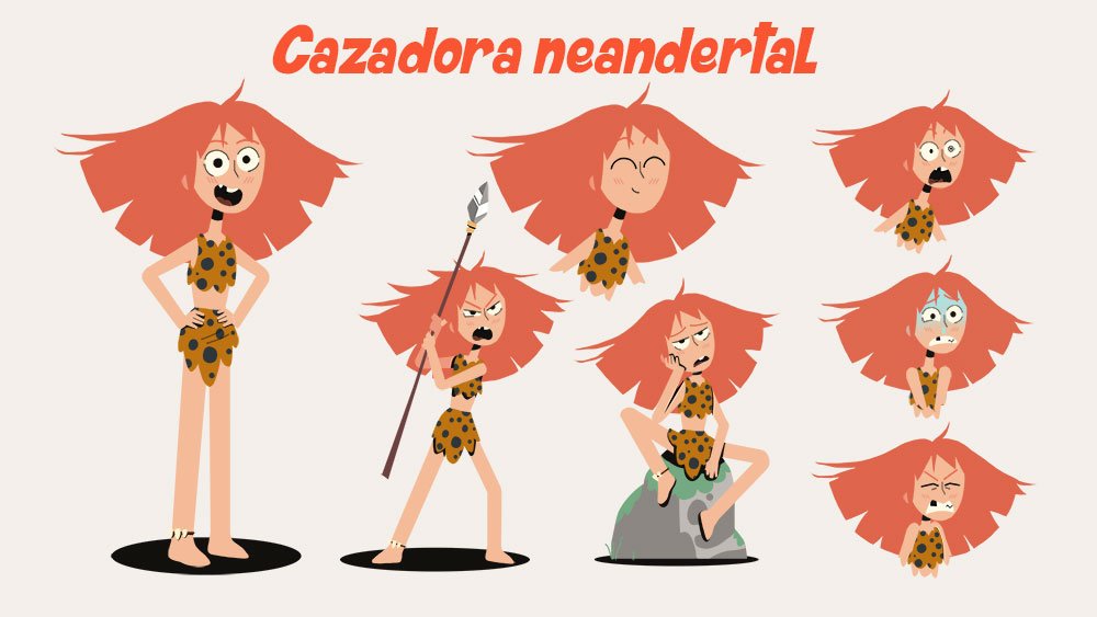 Diseño personajes. El Clima Cambia