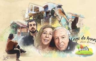 La Casa y la Cabaña del Lago