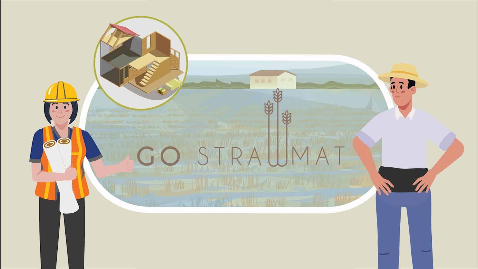 GO-STRAWMAT_01 Go Strawmat: Solución a la gestión de la paja del arroz